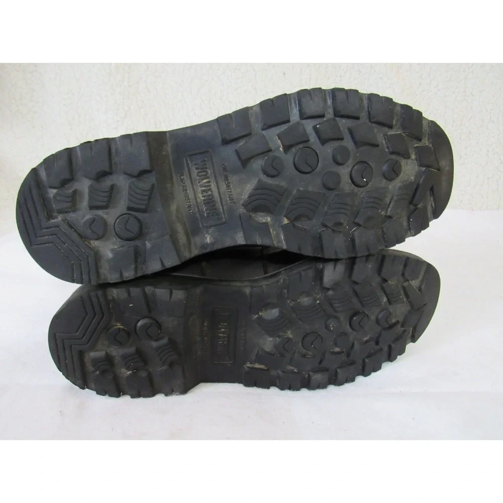 Wolverine Brown Floorhand Waterproof Steel Toe Oil Slip Resist Work Boots Sz 13M